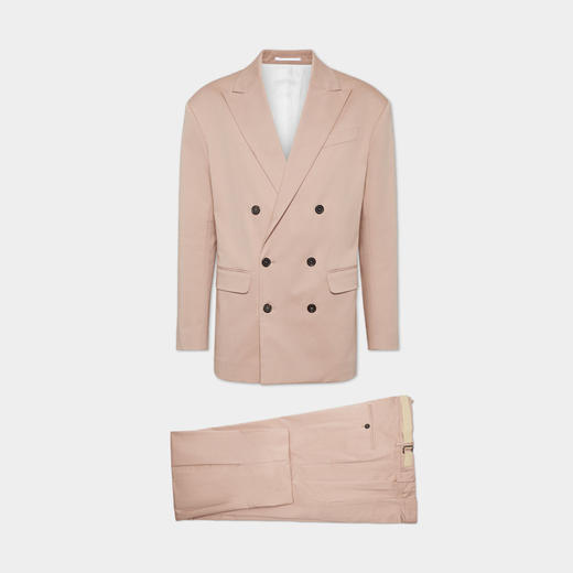 DSQUARED2 男士弹力棉质西服套装 淡粉色 S71FT0187 S78499 220 商品图0