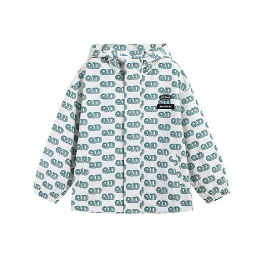 【清仓捡漏】【男女同款】【120-165】【可可鸭】男童春秋连帽开衫外套 商品图8