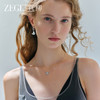ZEGL真柳设计师蝶音系列蝴蝶耳环女新款爆款耳钉耳坠轻奢高级耳饰 商品缩略图1