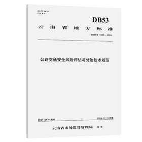 公路交通安全风险评估与处治技术规范（DB53/T 1282—2024）