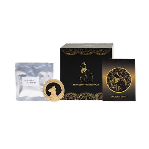 大英博物馆 盖亚·安德森猫系列 香挂车载 汽车车插香薰礼盒 商品图4
