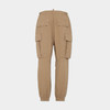 DSQUARED2 男士徽标印花棉质休闲裤 卡其色 S79KA0082 D35224 114 商品缩略图1
