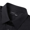 GXG男装 黑色缎面简约百搭长袖衬衫   春季热卖 商品缩略图2
