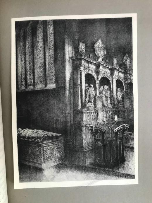 约20世纪早期 雷内·弗朗西斯《伦敦塔的故事》 21幅手工贴图 漆布精装大16开 商品图14