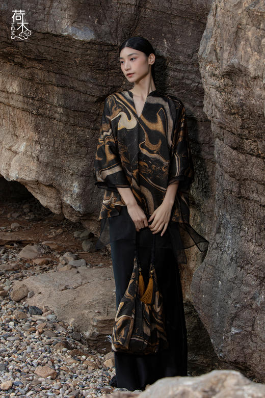 荷木HEMU丨鎏金·短衫 商品图4