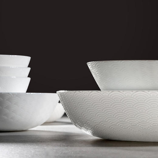 乐美雅▪祥云浮雕餐具6件套 商品图1