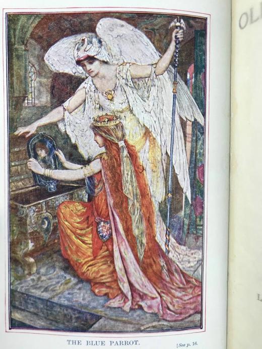 1925年 安德鲁·朗格《橄榄绿童话书》 8幅彩色与大量黑白插图 漆布精装32开 商品图2