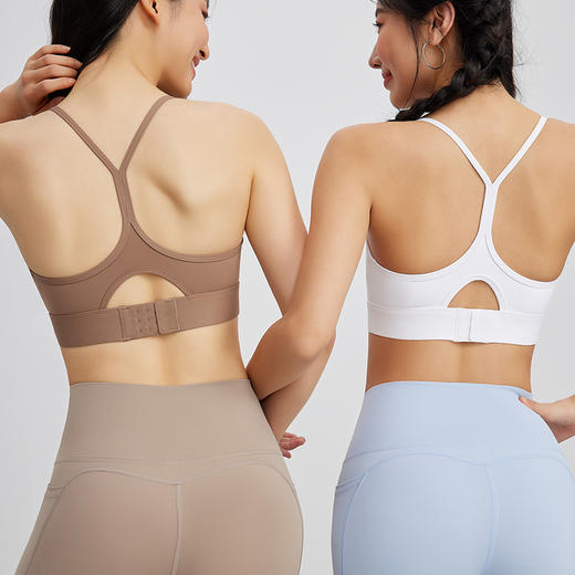 Neverme中强度细肩带运动内衣|Y型美背，修饰背部线条 商品图3