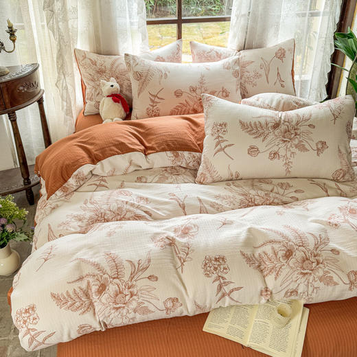 【开年福利床品套件69元起】A类有氧云纱彩竺棉床品套装三件套四件套 商品图9