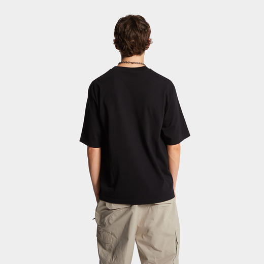DSQUARED2 男士字母徽标印花棉质圆领短袖T恤 黑色 S74GD1413 D20033 900 商品图3