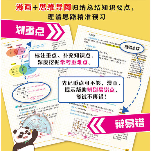 《小学生课堂救星·尖子生笔记》全3册   半小时掌握考点 速成学霸思维  语数英1-6年级重难点知识全标注  漫画+思维导图归纳总结知识要点  理清思路精准预习 商品图4