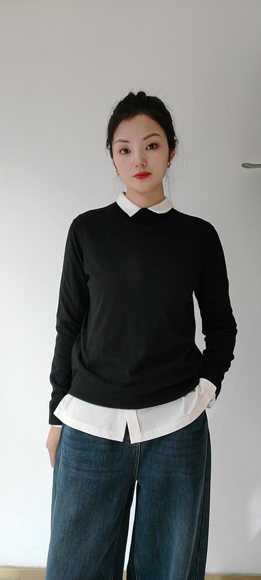 487313小尖领弹力衬衫 商品图5