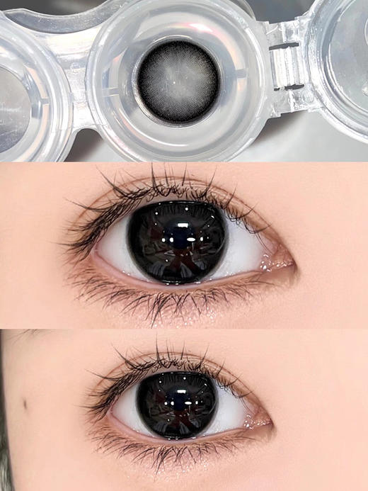 Doragina旗下｜茶包仔&幼稚鬼｜14.5mm白狮参考着色大直径 日抛 一盒十片装 商品图6