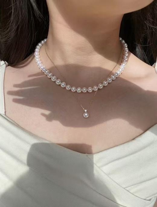 7mm-8mm akoya项链 商品图4