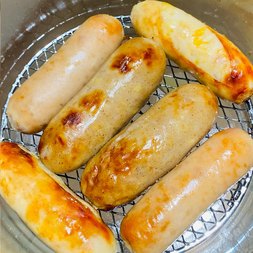 追肉记 清甜苹果爆汁鸡肉肠400g*2（每包50g*8根） 赠原味烤肠8根 48小时发货 商品图5