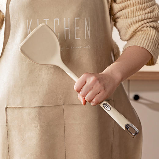 摩登主妇硅胶锅铲家用不粘锅专用食品级耐高温炒菜铲子炒汤勺厨具 商品图0