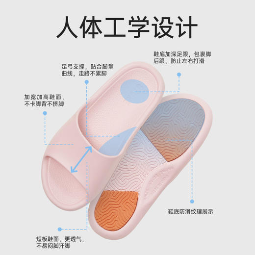 【2025年春夏新款】优调UXT1325复古防滑拖 商品图10