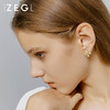 ZEGL气质花朵耳钉女小众设计感高级轻奢耳环耳夹小众耳饰2025新款 商品缩略图1