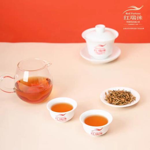 【官方正品】红瑞徕金满仓凤庆滇红茶礼盒独立装160g云南大叶种茶滇红功夫红茶年货送礼礼盒装 商品图3