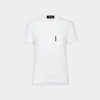DSQUARED2 女士红色徽标标签棉质圆领短袖T恤 白色 S75GD0476 D20020 100 商品缩略图0