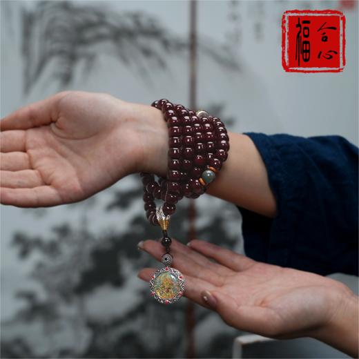 【蓝禧老师推荐】九紫离火念珠-黄财神 商品图7