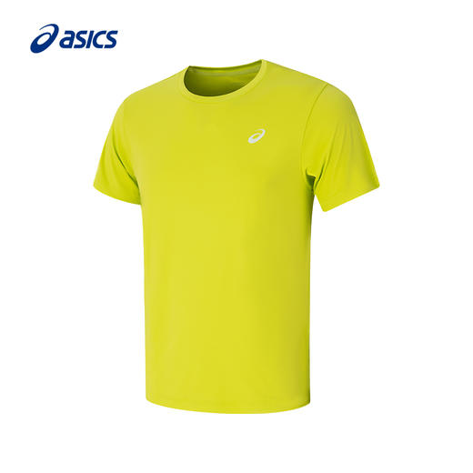ASICS亚瑟士男式吸湿快干跑步短袖T恤套头圆领柔软针织短袖2011D202 商品图5