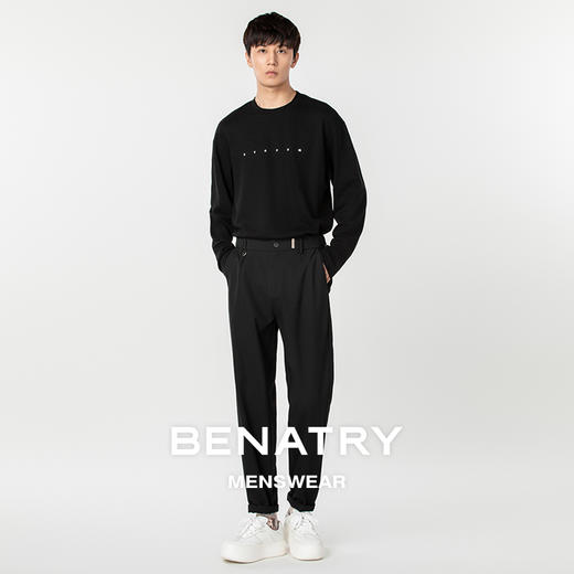 贝纳川圆领长袖T恤ECP313001 商品图4