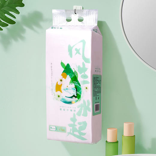 喇叭花大提悬挂式抽纸家用实惠装餐巾纸巾纸抽整箱批面巾纸擦手纸 商品图4