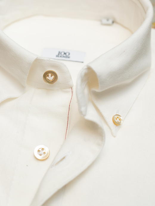 100Hands 白色赤耳衬衫 商品图5