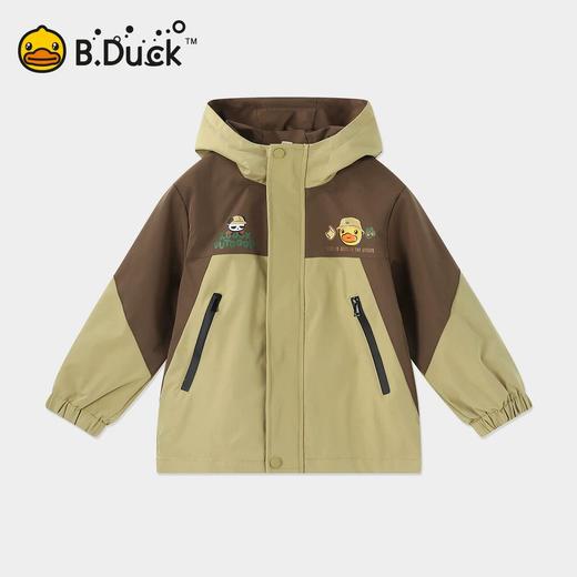 B.Duck小黄鸭童装男童春装户外连帽儿童上衣110-160 BF1611010 商品图4