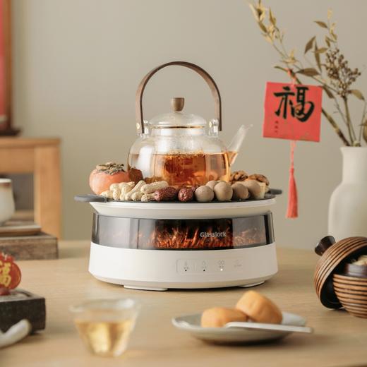 Glasslock仿真火焰围炉煮茶|超有氛围！闲来煮茶享惬意生活 商品图1