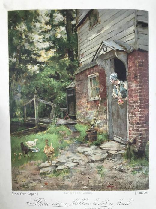 1890年 女孩杂志 数百幅精美插图 漆布精装16开 商品图2