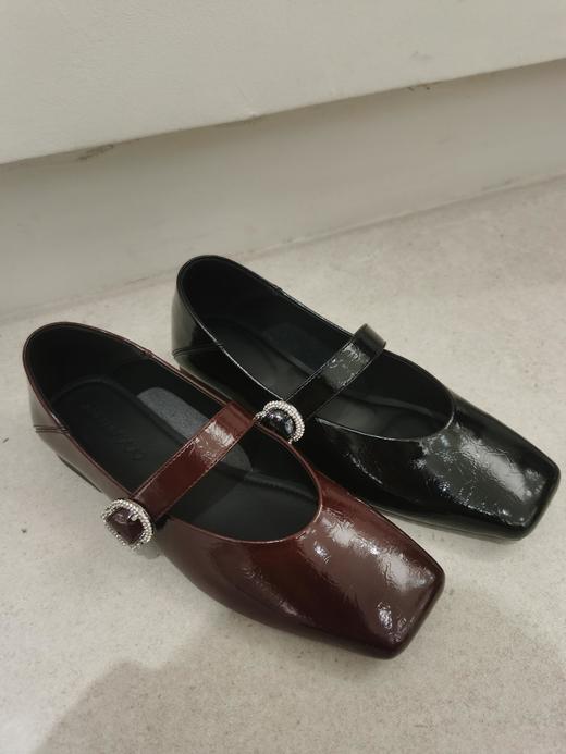 【门店同款】ENJOY春季法式一字带玛丽珍单鞋 160793370 商品图0
