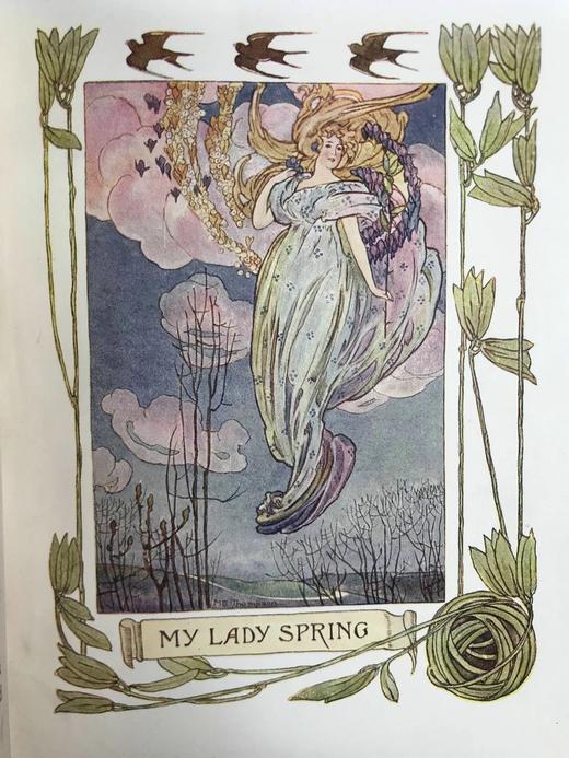 1908年 卡尔·爱华尔德自然故事集 杜拉克等8幅彩色与大量黑白文件插图 漆布精装32开 商品图9