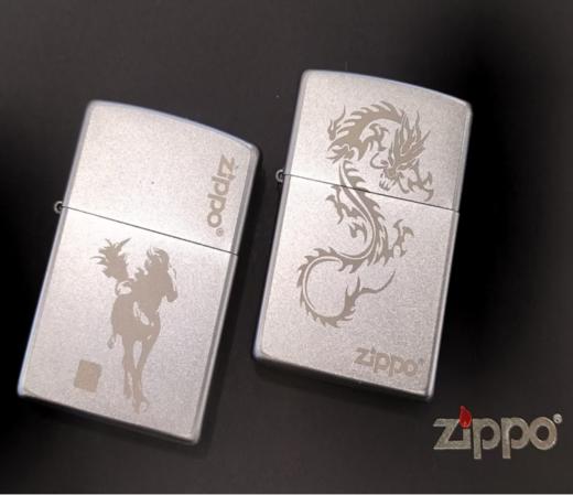 Zippo  205刻花动物生肖人物植物系列图案 商品图2