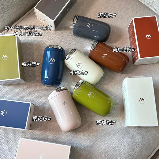 原单M Stand 复古亮面咖啡保温杯082 商品图1