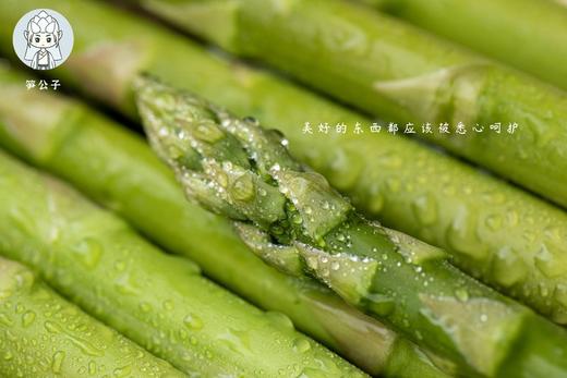 【餐桌的春天】头茬绿芦笋，只取25cm的鲜嫩部分，无需去老根，超级鲜嫩 商品图1