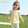 【爆品主推】巴拉巴拉宝宝短袖t恤婴儿女童上衣2025新款夏装精致甜美时尚洋气 商品缩略图1