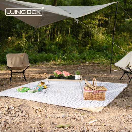 LUING BOX露营盒子野餐垫|出游带它方便携带，防水耐脏易清洗 商品图2