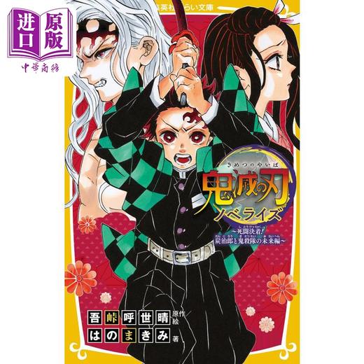 预售 【中商原版】鬼灭之刃 死斗终结 炭治郎与鬼杀队的未来篇 日文原版日韩 鬼滅の刃 ノベライズ 死闘決着! 炭治郎と鬼殺隊の未来編 商品图0