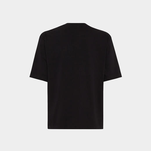 DSQUARED2 男士字母徽标印花棉质圆领短袖T恤 黑色 S74GD1413 D20033 900 商品图1