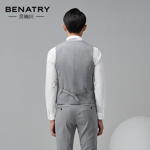 贝纳川男士通勤西服马甲100008022118 商品图1