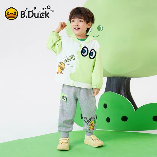 B.Duck小黄鸭童装儿童外套春装男童连帽上衣90-130 BF1611017 商品图2