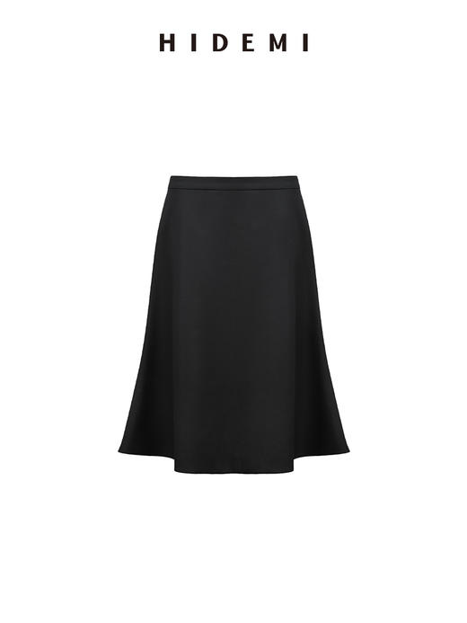 HIDEMI经典款极简小鱼尾立体剪裁设计感中裙半身裙 商品图5