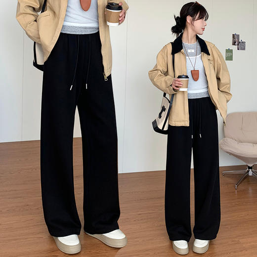 K.HIP 多巴胺王牌卫裤 2510 甄选定制细腻华棉；显高显瘦，慵懒松弛，经典百搭，造型感满满；元气多巴胺色系，束脚/直筒，一裤两穿，随意变化造型 商品图5