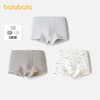 巴拉巴拉男童内裤平角棉儿童四角短裤不夹PP小童大童抗菌三条装 商品缩略图1