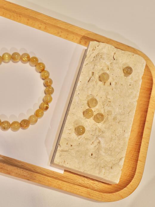 招财助事业·8mm金发晶水晶手串（3-5天左右） 商品图13