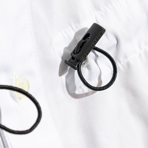 DSQUARED2 女士字母徽标印花棉质连衣裙 白色 S75CV0924 S36275 100 商品图2