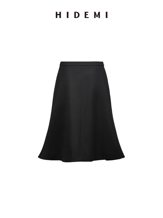 HIDEMI经典款极简小鱼尾立体剪裁设计感中裙半身裙 商品图7