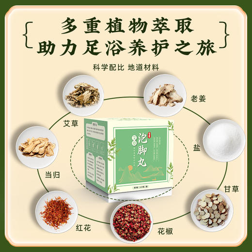 一丰艾 北丰艾 秋丰艾 冬丰艾 南丰艾 夏丰艾 季盛堂泡脚丸助睡眠 商品图3